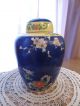 Vintage Ginger Jar And Lid Japanese Export C1920 - 1940 Art Deco Style Jars photo 2
