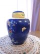 Vintage Ginger Jar And Lid Japanese Export C1920 - 1940 Art Deco Style Jars photo 3