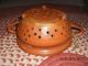18th Century Redware Collander Pa German And Example Primitives photo 9