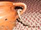 18th Century Redware Collander Pa German And Example Primitives photo 2