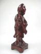 Chinese Vintage Rosewood Hand Carved Figurine Of Chinese Immortal Han Xiangzi Jj Other photo 2