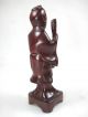 Chinese Vintage Rosewood Hand Carved Figurine Of Chinese Immortal Han Xiangzi Jj Other photo 3