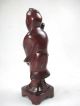 Chinese Vintage Rosewood Hand Carved Figurine Of Chinese Immortal Han Xiangzi Jj Other photo 4
