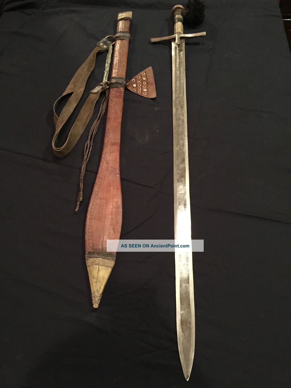 Kaskara North East African Sword And Scabbard Other photo