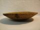 Antique Native American Pima Indian Basket Tray Hand Woven Small Low Willow Bowl Native American photo 4