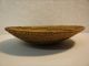 Antique Native American Pima Indian Basket Tray Hand Woven Small Low Willow Bowl Native American photo 5