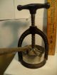Antique Cast Iron Columbia Meat Juice Press Complete Landers Frary & Clark,  Conn. Other photo 8