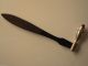 Antique 19th Century Neurological Hammer With Ebony Handle Instrument Other photo 1