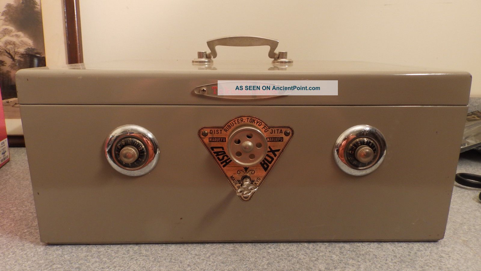 Vintage Takashimaya Cash Box,  Safe,  Tokyo Safes & Still Banks photo