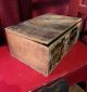 Rare Antique Dovetailed Wooden Store Display Box - Antique Mason ' S Shoe Polish Display Cases photo 3