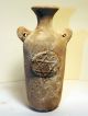Biblical Ancient Terracotta Holy Land Pottery Jug Clay Jerusalem David Star Holy Land photo 1