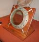 Ww2 Vintage Brass Porthole From Uscg Cutter Spencer W36 With Battlecover & Glass Portholes photo 2