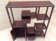 Chinese Oreintal Rose Wood Display Cabinet Case Frame Cabinets & Cupboards photo 10