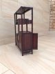 Chinese Oreintal Rose Wood Display Cabinet Case Frame Cabinets & Cupboards photo 4
