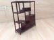 Chinese Oreintal Rose Wood Display Cabinet Case Frame Cabinets & Cupboards photo 7