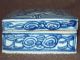 Fine 19th C Chinese Blue And White Sweet Pea Porcelain Ink Pot Box With Lid Vase Pots photo 3