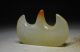 Ingenious Chinese Natural Xiu Jade Hand Carved Rack Pen A16 Other photo 2