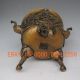 Chinese Bronze Carved Elephant Incense Burner & Lid W Ming Dynasty Xuan De Mark Incense Burners photo 10