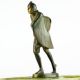 Sent M ' Ahesa Rare 1920s Art Deco Bat Dancer Bronze Sculpture By O.  Hafenrichter Art Deco photo 9