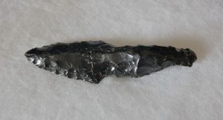 Precolumbian Obsidion Stone Knife photo