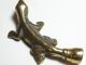 Unusual British Post Medieval Cleaned Running Lizard Pipe Tamper.  (a659) British photo 2