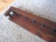 Long 1800s Oak Victorian Plate Display Rack Photo Holder Spindle Rail Wall Shelf Other photo 4