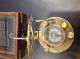 Solid Brass Collectable Sundial Compass With Wooden Box (czsn 01) Compasses photo 1