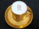 Antique Minton Gold Brocade Demitasse Cup Saucer/saucers Cups & Saucers photo 3