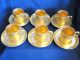 Antique Minton Gold Brocade Demitasse Cup Saucer/saucers Cups & Saucers photo 5