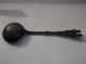Antique Figural Knop Pewter Spoon 1600s British photo 5