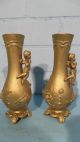 Baroque Wmf Cherub Vases Art Nouveau photo 5