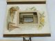 Antique Victorian 2 Aires Music Box Musical Photo Album Leather Bound Other photo 2