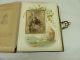 Antique Victorian 2 Aires Music Box Musical Photo Album Leather Bound Other photo 5