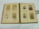 Antique Victorian 2 Aires Music Box Musical Photo Album Leather Bound Other photo 8