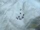 Antique 1920s Tiniest Ice Blue Faceted Rhinestone Prongset Buttons 1/16 
