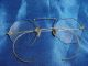 Antique 1900s Eyeglasses Spectacles Octagonal Lenses Steampunk Optical photo 5
