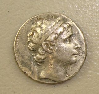 246 - 226 Bc Seleukos Ii Ancient Greek Seleukid Kingdom Silver Tetradrachm Vf photo