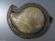 Top Start Price Antique Ottoman - Macedonian Silver Alloy Belt Buckle - Half Islamic photo 2