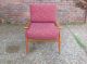 Mid Century Finn Juhl For John Stuart Stamped Teak Spade Lounge Chair Mid-Century Modernism photo 2