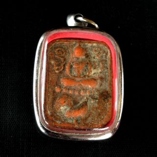 Hot Deals Buddha Thai Amulets Phra Somdej Bantam Rare Magic Lucky Rich A47 photo