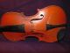 Old German Antonius Straduarius Anno 17 3/4 Violin W/ Case String photo 2