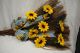 Primitive Style Large Sunflower Straw Broom/used/price Primitives photo 2