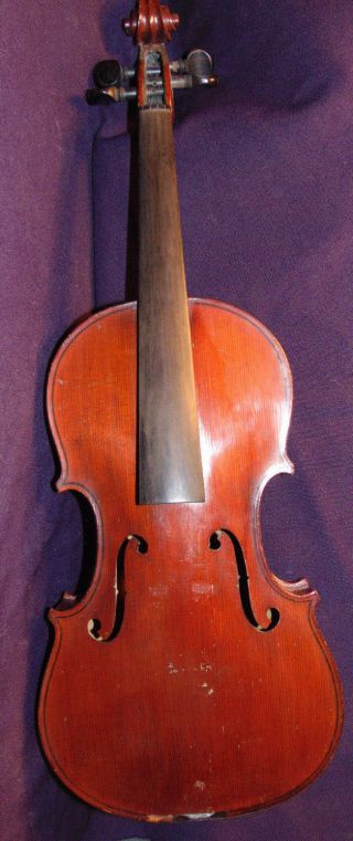 Old German Antonius Stradiuarius Cremonensis Anno1716 4/4 Violin Estate Fresh photo