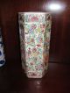 Antique Chinese Porcelain Famille Rose Vase Estate Find Marked Vases photo 5