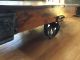 Antique Lineberry Cart Industrial Repurposed Coffee Table 1900-1950 photo 9