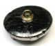 Antique Black Glass Button Whippet Dog Design Buttons photo 1