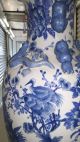 Fantastic Large Chinese Blue & White Porcelain Vase W/ Elegant Birds And Flowers Vases photo 4