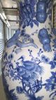 Fantastic Large Chinese Blue & White Porcelain Vase W/ Elegant Birds And Flowers Vases photo 6