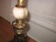 Xlnt Antique Victorian Polished Brass Bridge Arm Floor Lamp Onyx Spacers Lamps photo 10