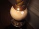 Xlnt Antique Victorian Polished Brass Bridge Arm Floor Lamp Onyx Spacers Lamps photo 7